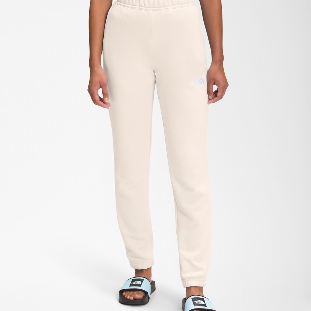 The North Face Box NSE Joggers - Khaki Tan Fleece Sweatpants - Women’s XS